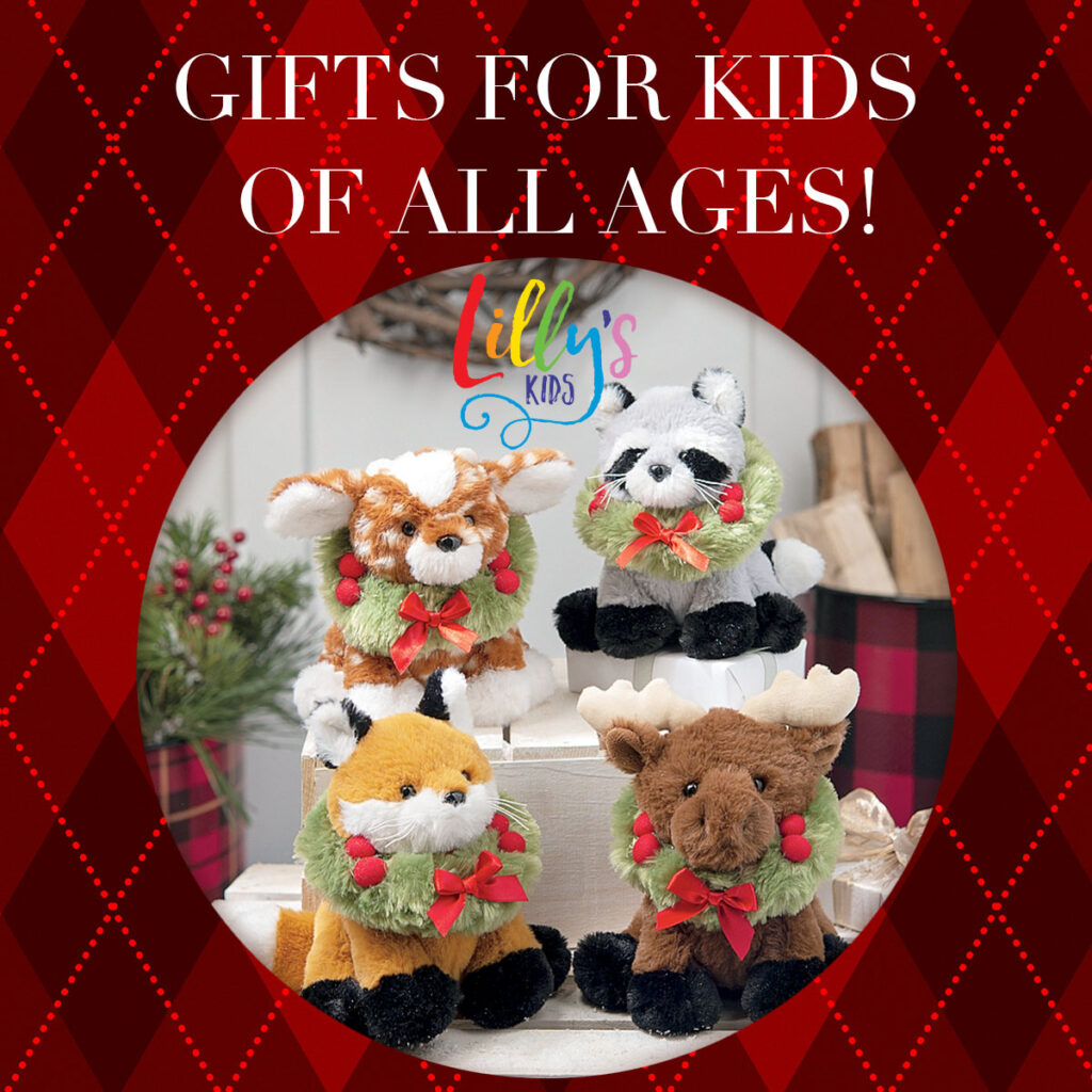 Woodland Yuletide Wreath Animals at Lillian Vernonr