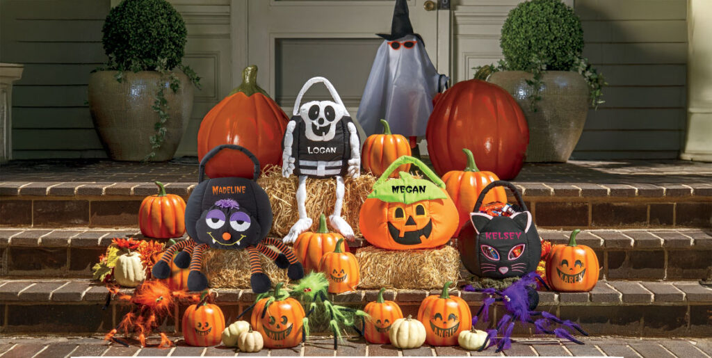 Spooky Halloween Totes in the Halloween Hauntquarters at Lillian Vernon